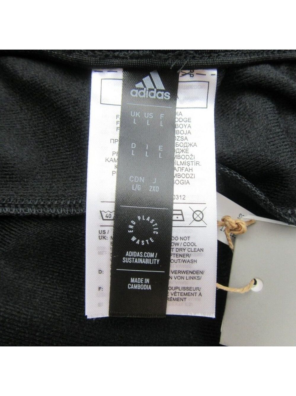 Adidas Essentials Tapered 3-Stripes Jogger Pants Mens Size Large NEW - Picture 11 of 14